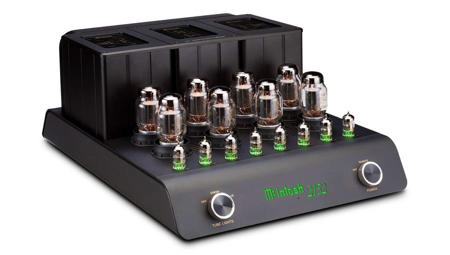 Power amply McIntosh MC2152 mặt nghiêng phải