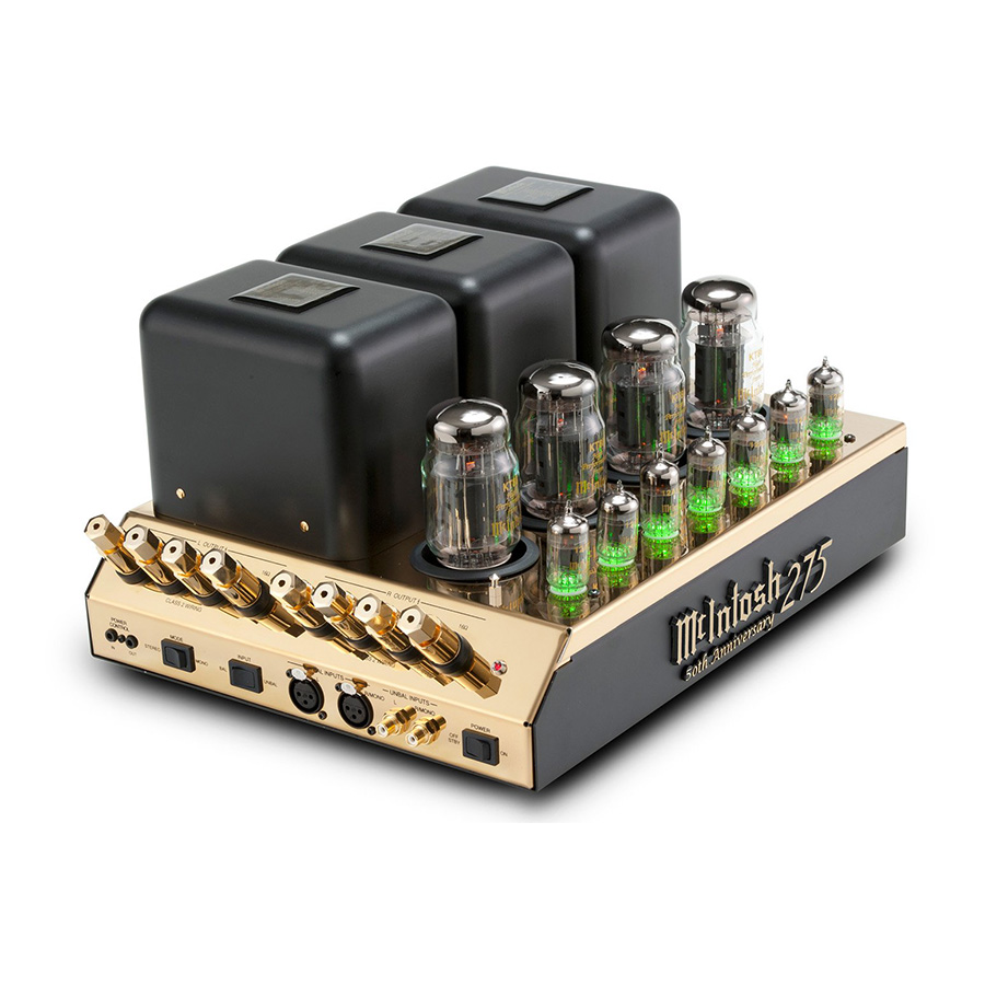 Power amply McIntosh MC275 50th LE Gold