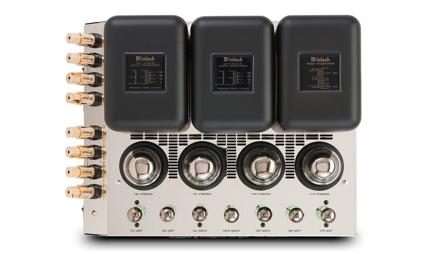 Power Amply McIntosh MC275 mặt trên 1