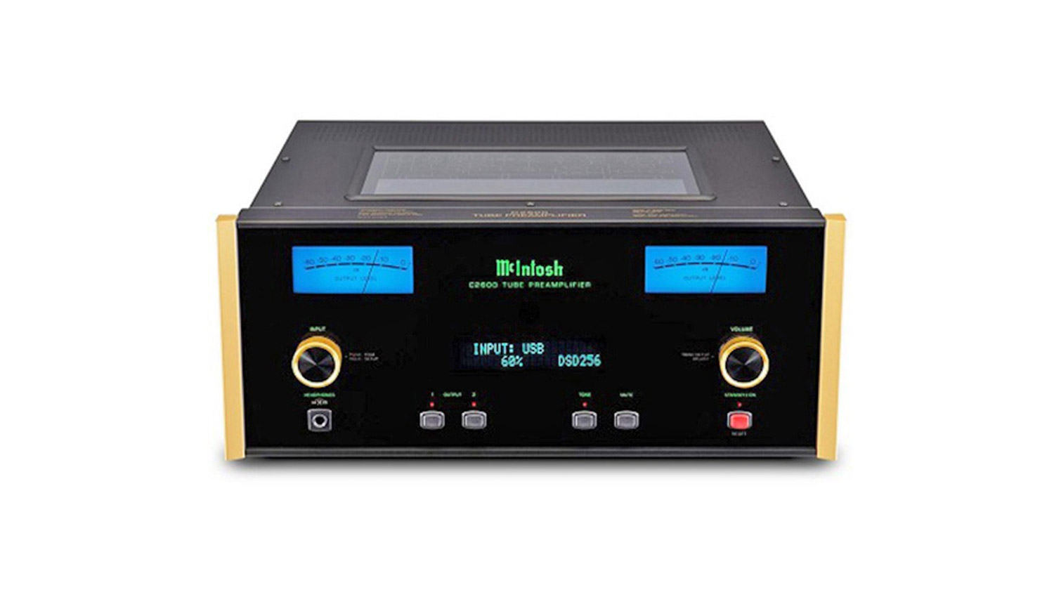 Pre Amply McIntosh C2600 Gold mặt trước