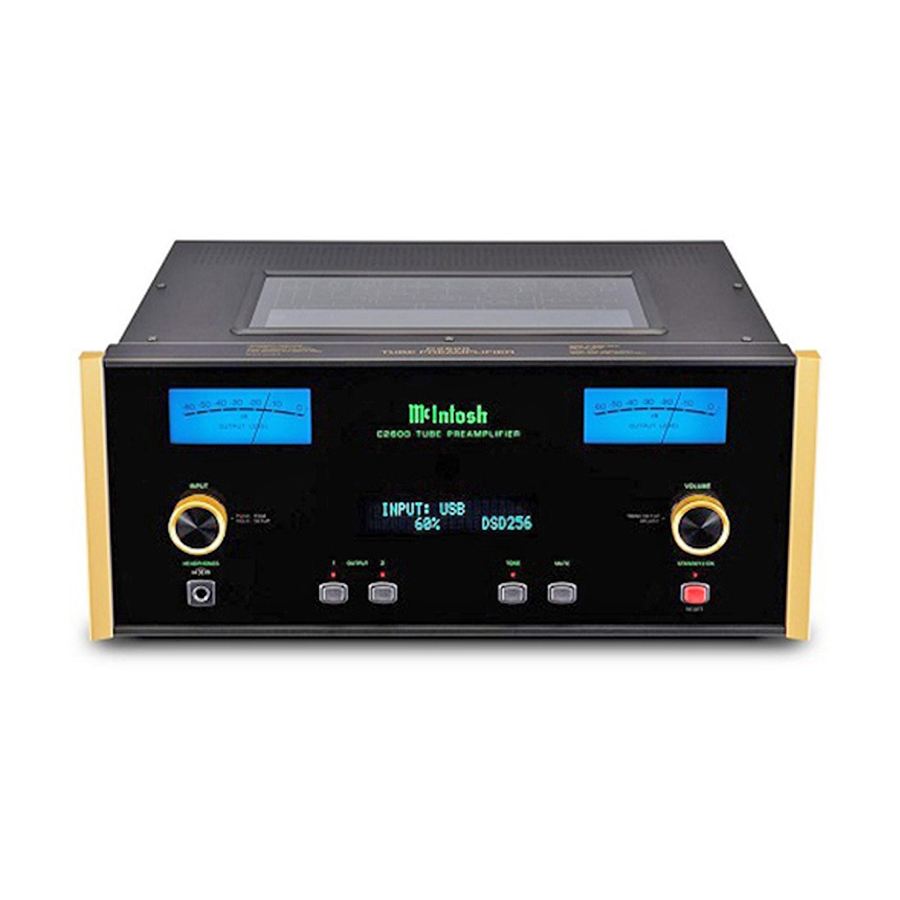 Pre Amply McIntosh C2600 Gold