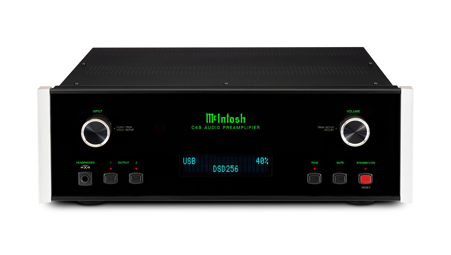 Pre Amply McIntosh C49 mặt trước