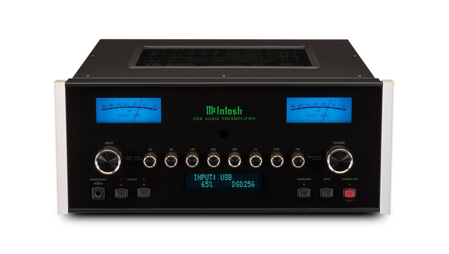 Pre Amply McIntosh C52 mặt trước