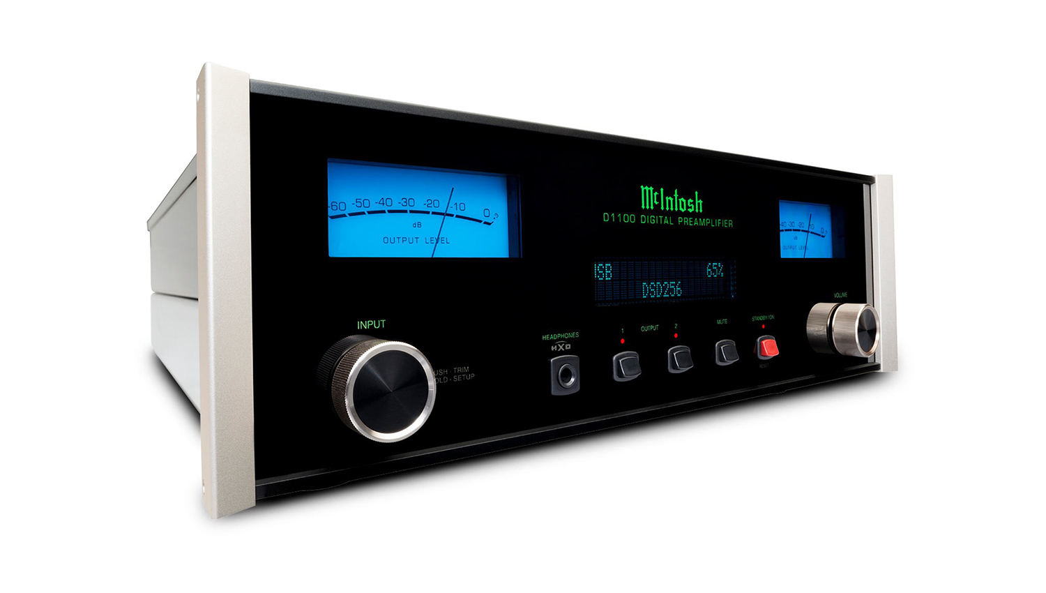 Pre Amply McIntosh D1100 mặt nghiêng phải