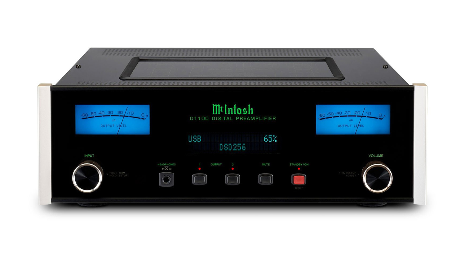 Pre Amply McIntosh D1100 mặt trước
