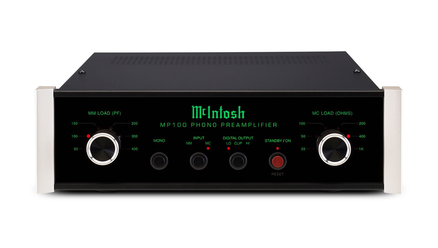 Pre Amply McIntosh MP100 mặt trước