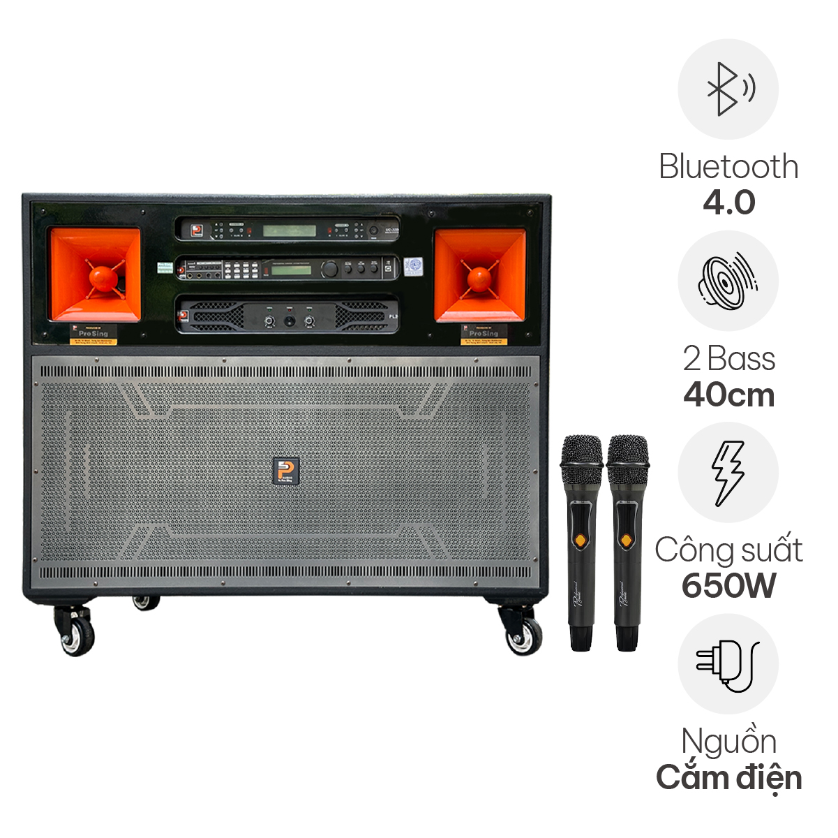 Loa Kéo Điện Prosing W-J97 Pro