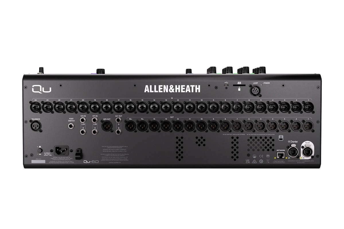 Mixer Allen & Heath Qu-6D