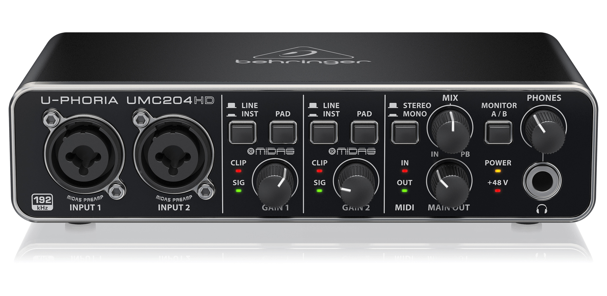 Sound Card Behringer UMC204HD