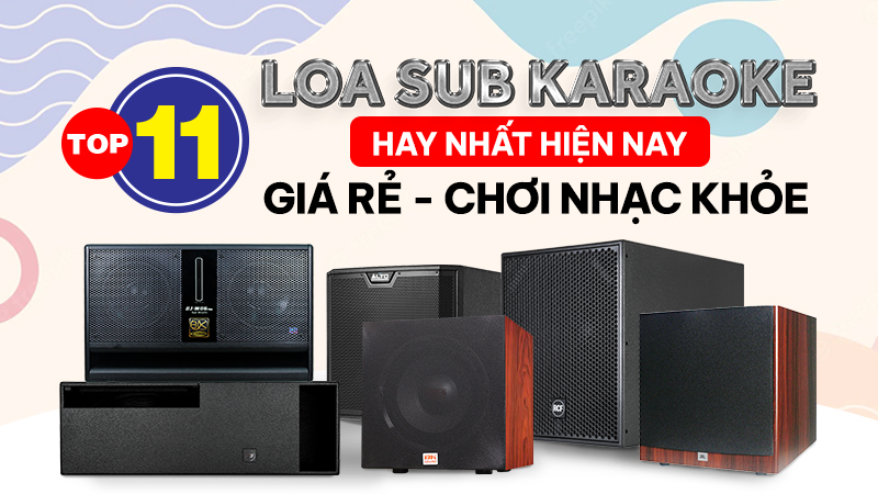 TOP 11 Loa Sub (loa siêu trầm) hay nhất hiện nay