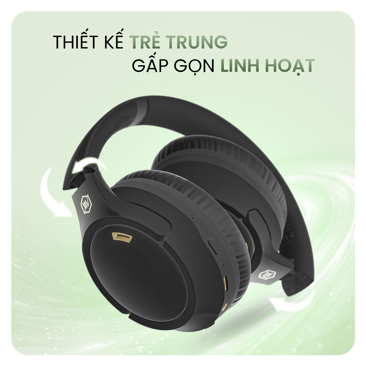 Tai Nghe Kh&ocirc;ng D&acirc;y Chống Ồn Alpha Works FLEX 680