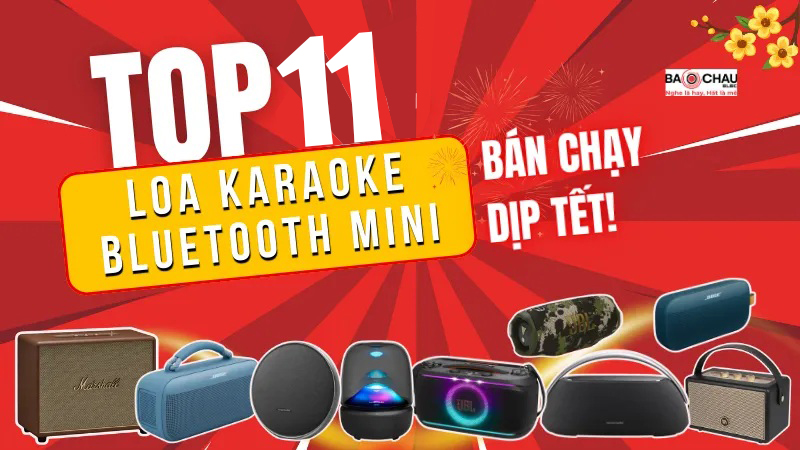 Top 11+ Loa Karaoke Bluetooth Mini Bán Chạy Dịp Tết!