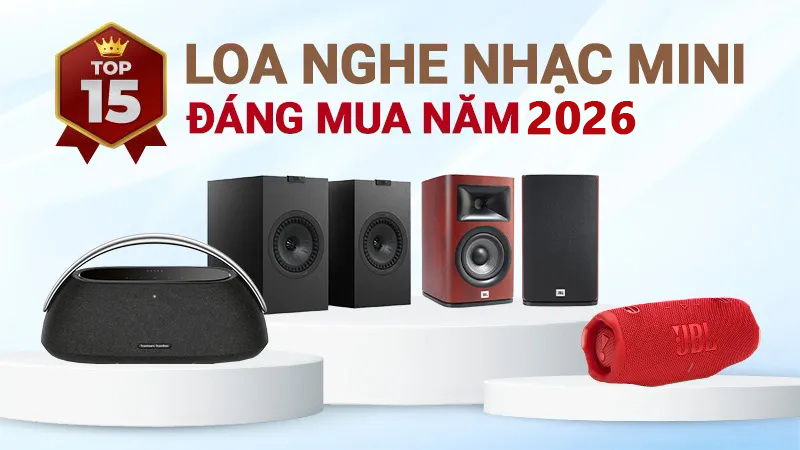 Top 15 loa nghe nhạc mini đáng mua năm dịp Tết 2026