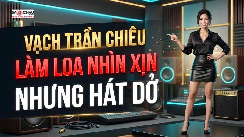 Vạch trần chiêu làm loa nhìn xịn nhưng hát dở!