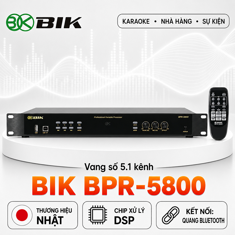 Vang số BIK BPR-5800