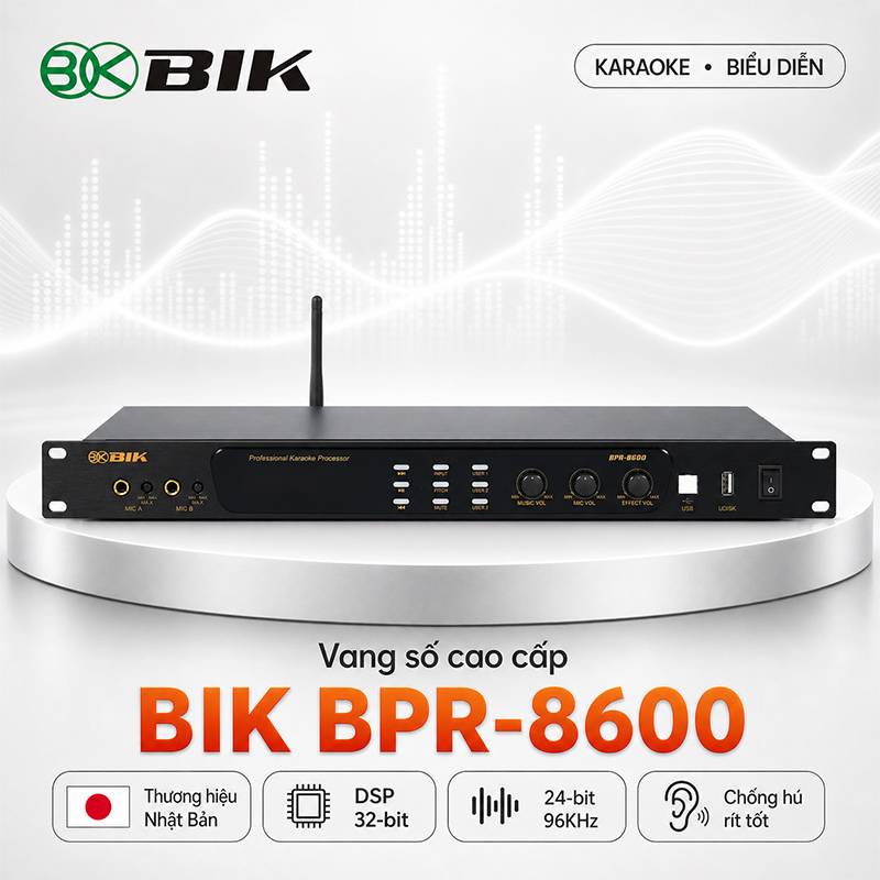 Vang số BIK BPR-8600