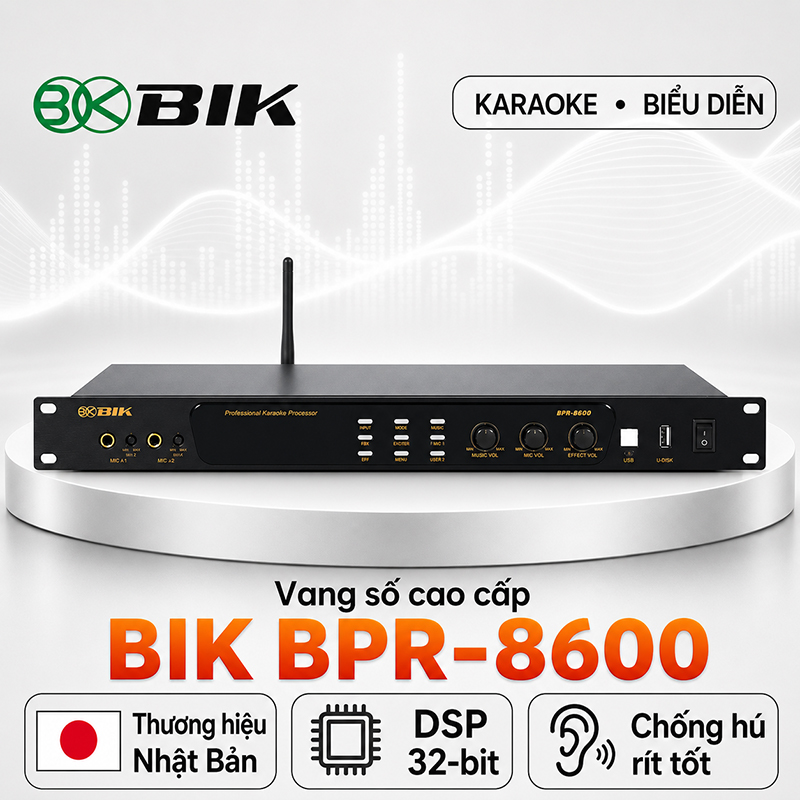 Vang số BIK BPR-8600
