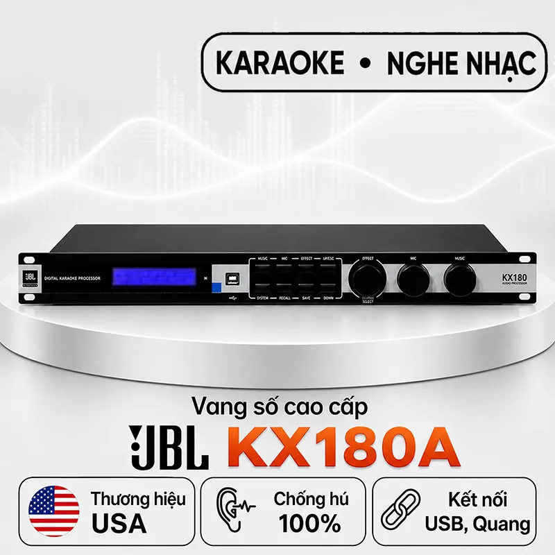 Vang số JBL KX180A