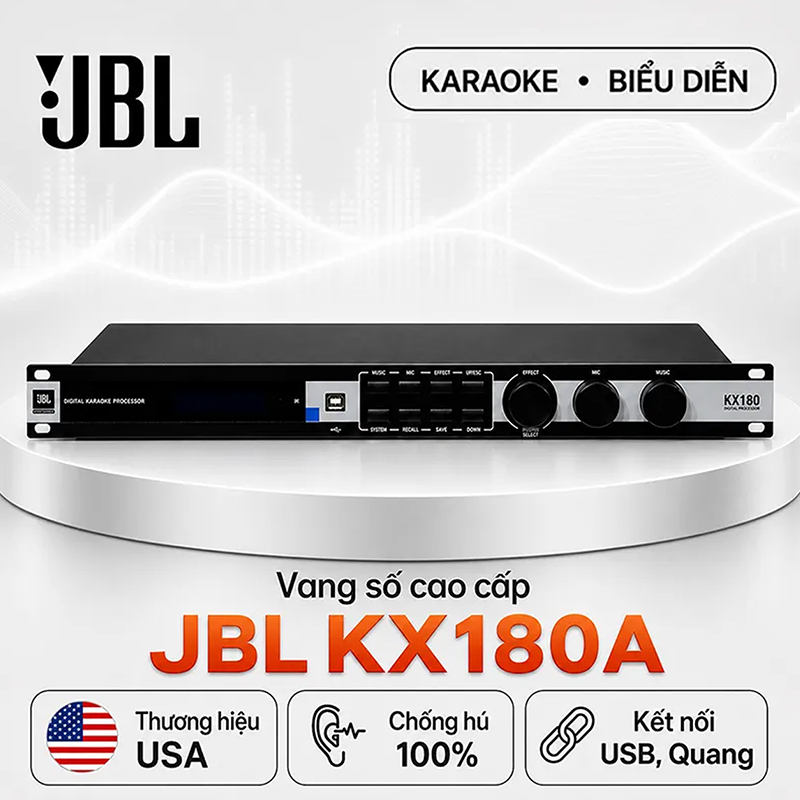 Vang số JBL KX180A