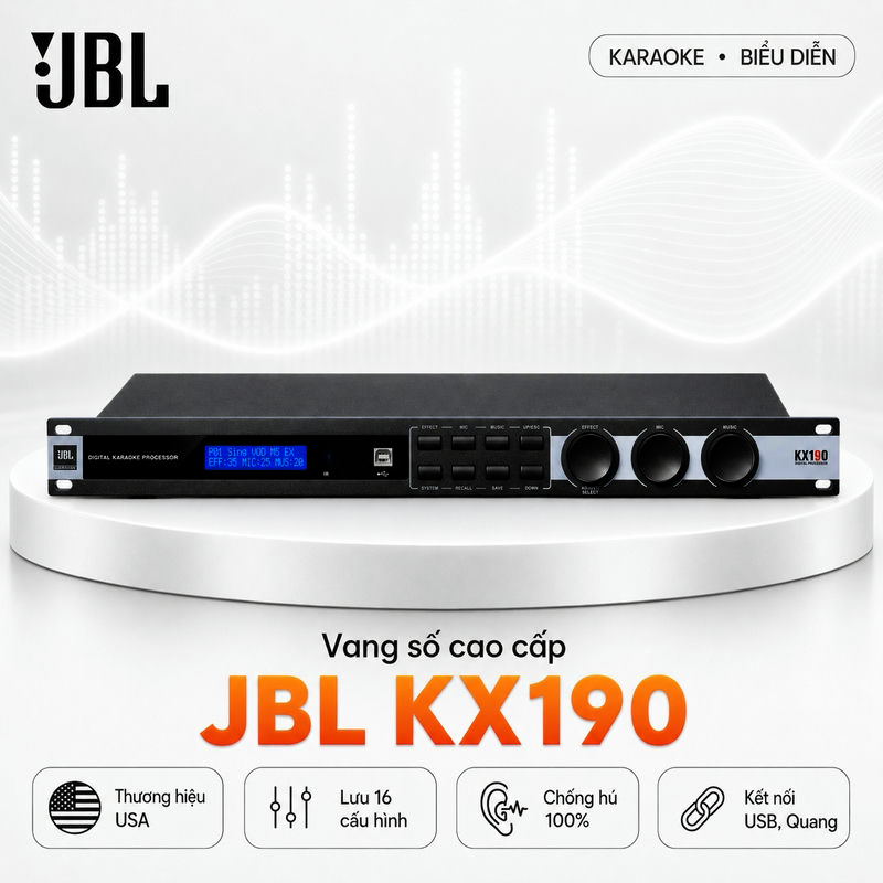Vang số JBL KX190 (New 2026) 
