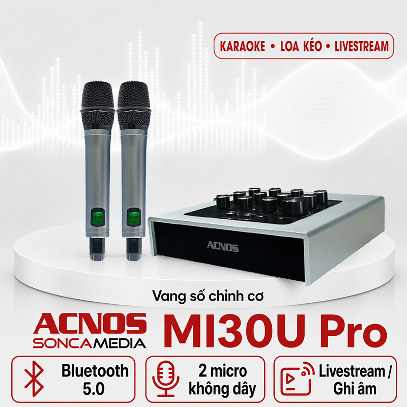 Vang số chỉnh cơ Acnos MI30U Pro