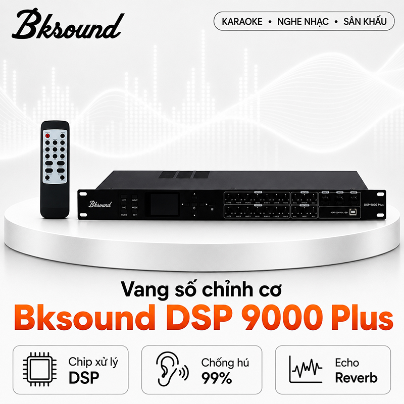 Vang số chỉnh cơ Bksound DSP 9000 Plus