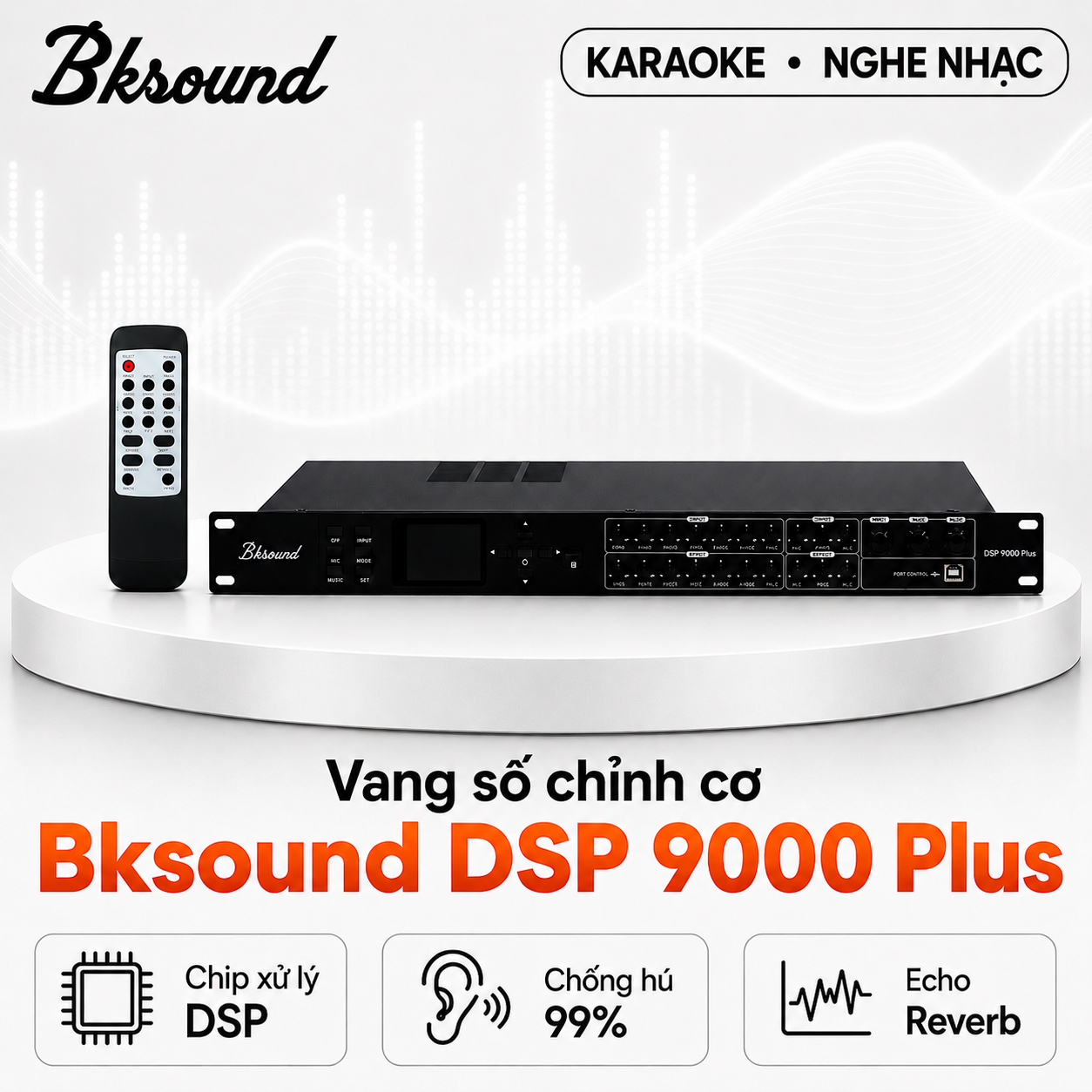 Vang số chỉnh cơ Bksound DSP 9000 Plus