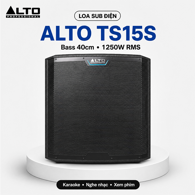 Loa sub điện Alto TS15S