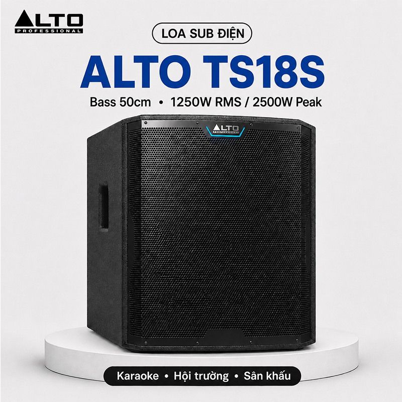 Loa sub điện Alto TS18S