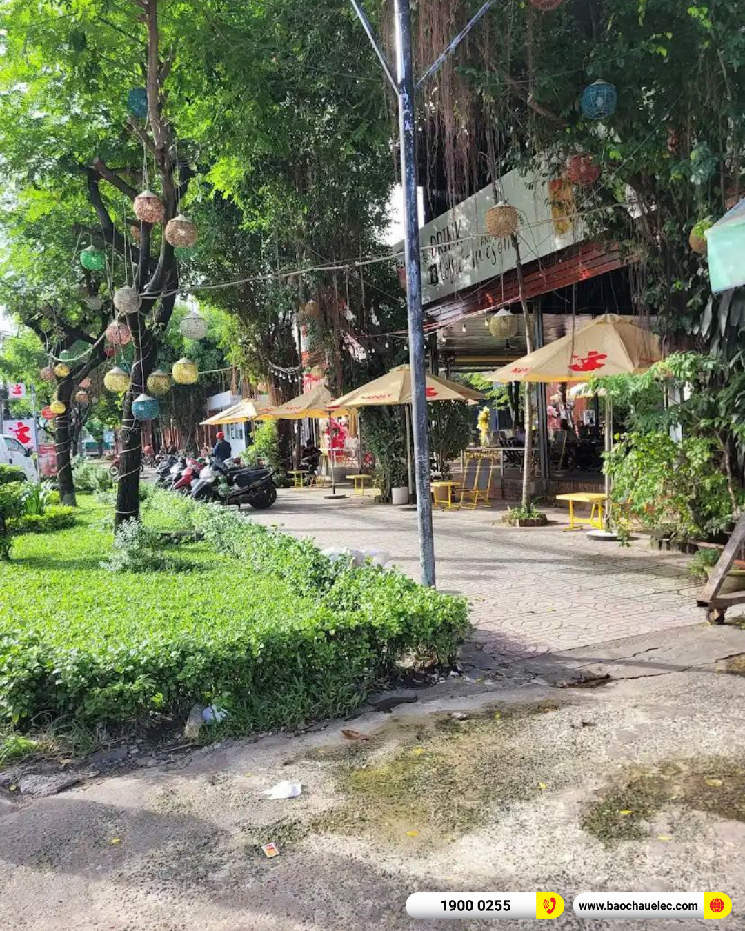 Lắp đặt &acirc;m thanh nhạc nền ITC cho qu&aacute;n cafe Napoly Coffee Milk & Tea tại TP HCM