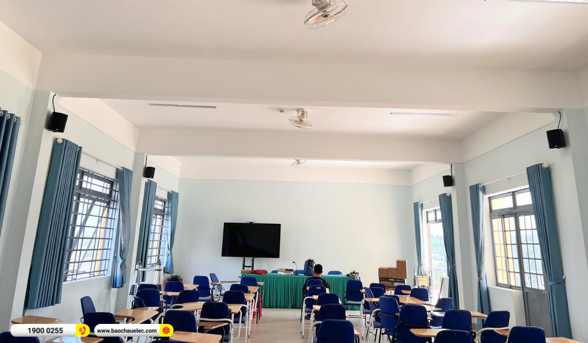 Lắp đặt hệ thống &acirc;m thanh ph&ograve;ng họp, hội thảo ITC cho Trường THCS - THPT Tư Thục Trương Vĩnh K&yacute; tại Đắk N&ocirc;ng