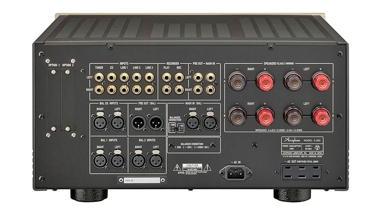 Amply Accuphase E800( 2 kênh, 50W/CH 8Ohm, Made in Japan) - Hình 2