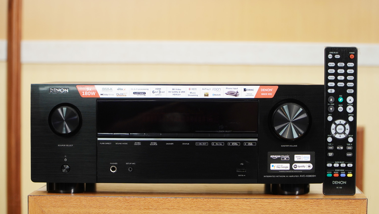 Amply Denon AVC-X3800H