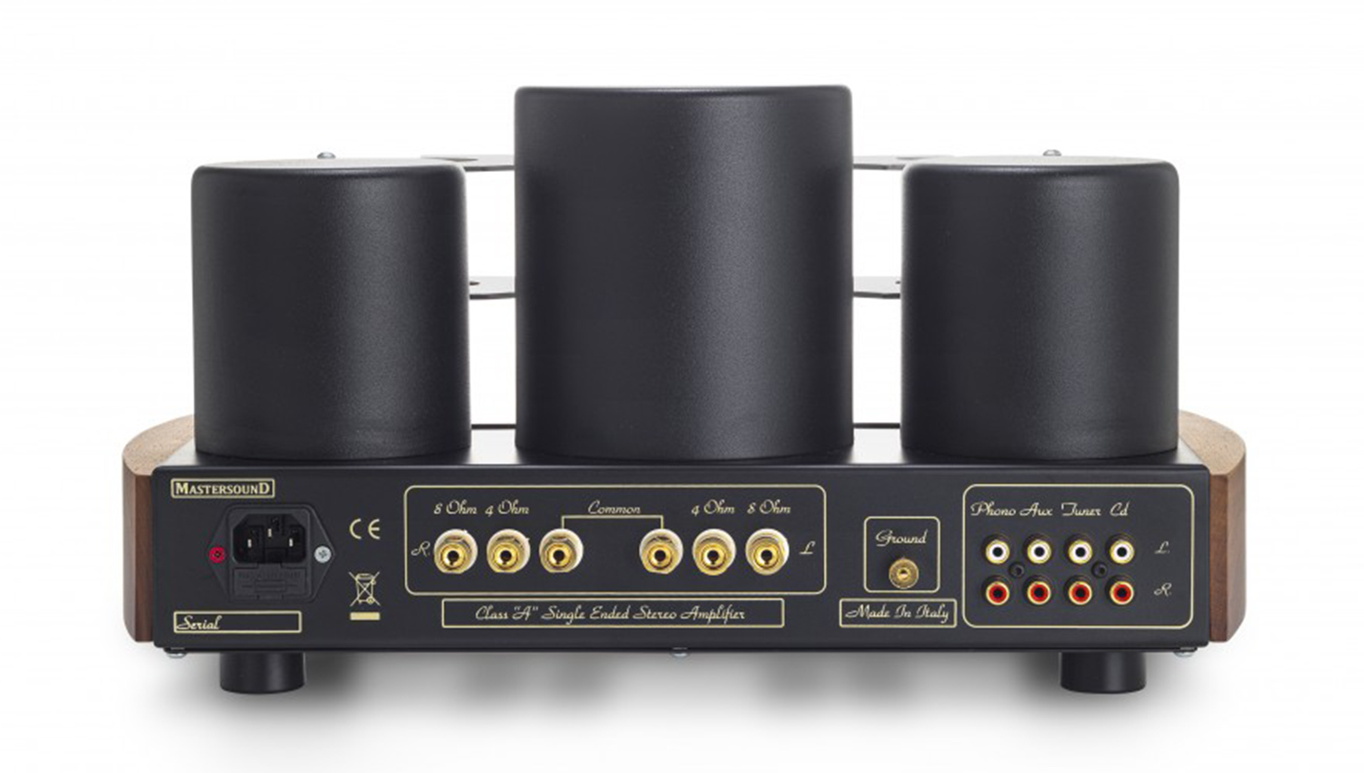 mặt sau Amply Mastersound Dueundici