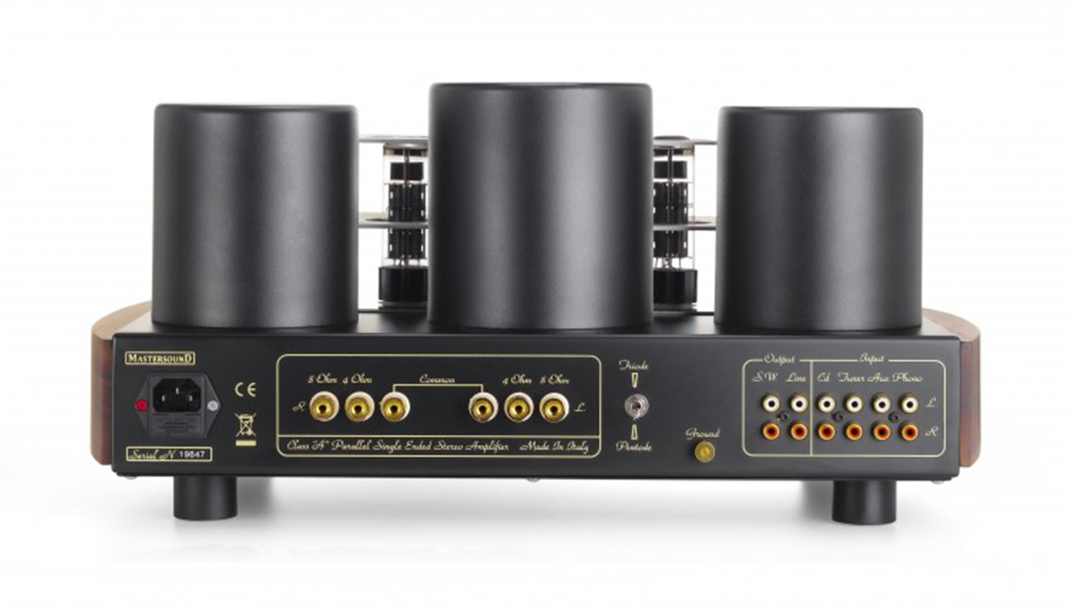 mặt sau Ampli Mastersound Dueventi