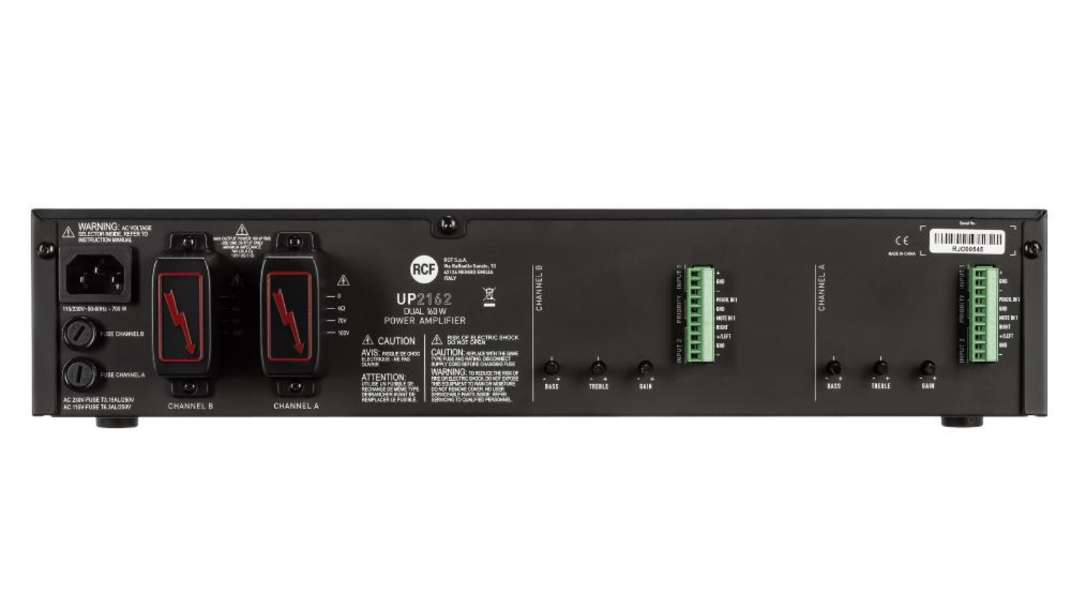 Amply 2 Kênh RCF UP 2162