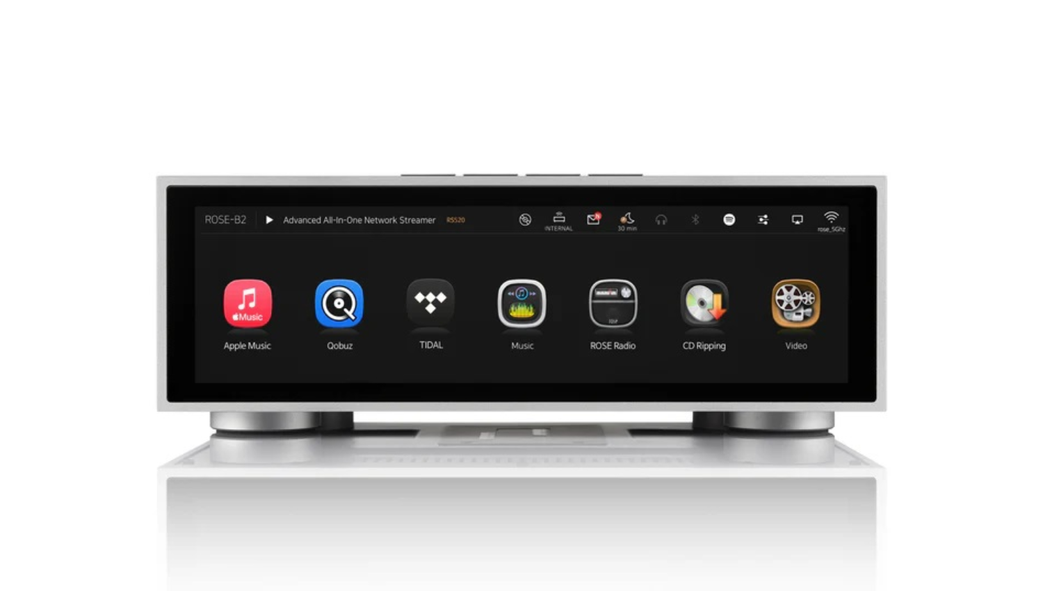 Ampli All-In-One HiFi Rose RS520