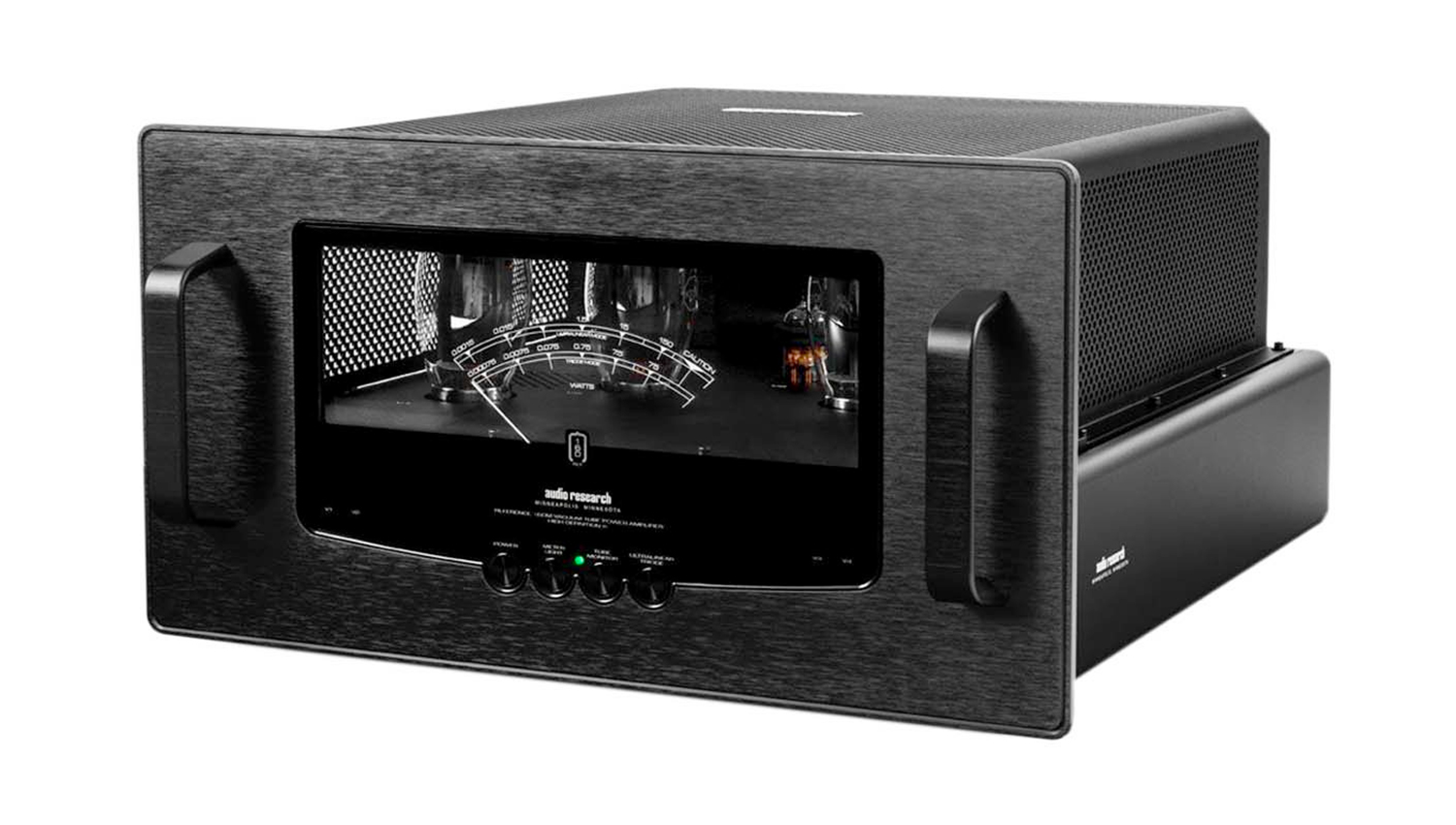 mặt trước Amply Audio Research Reference 160M màu đen