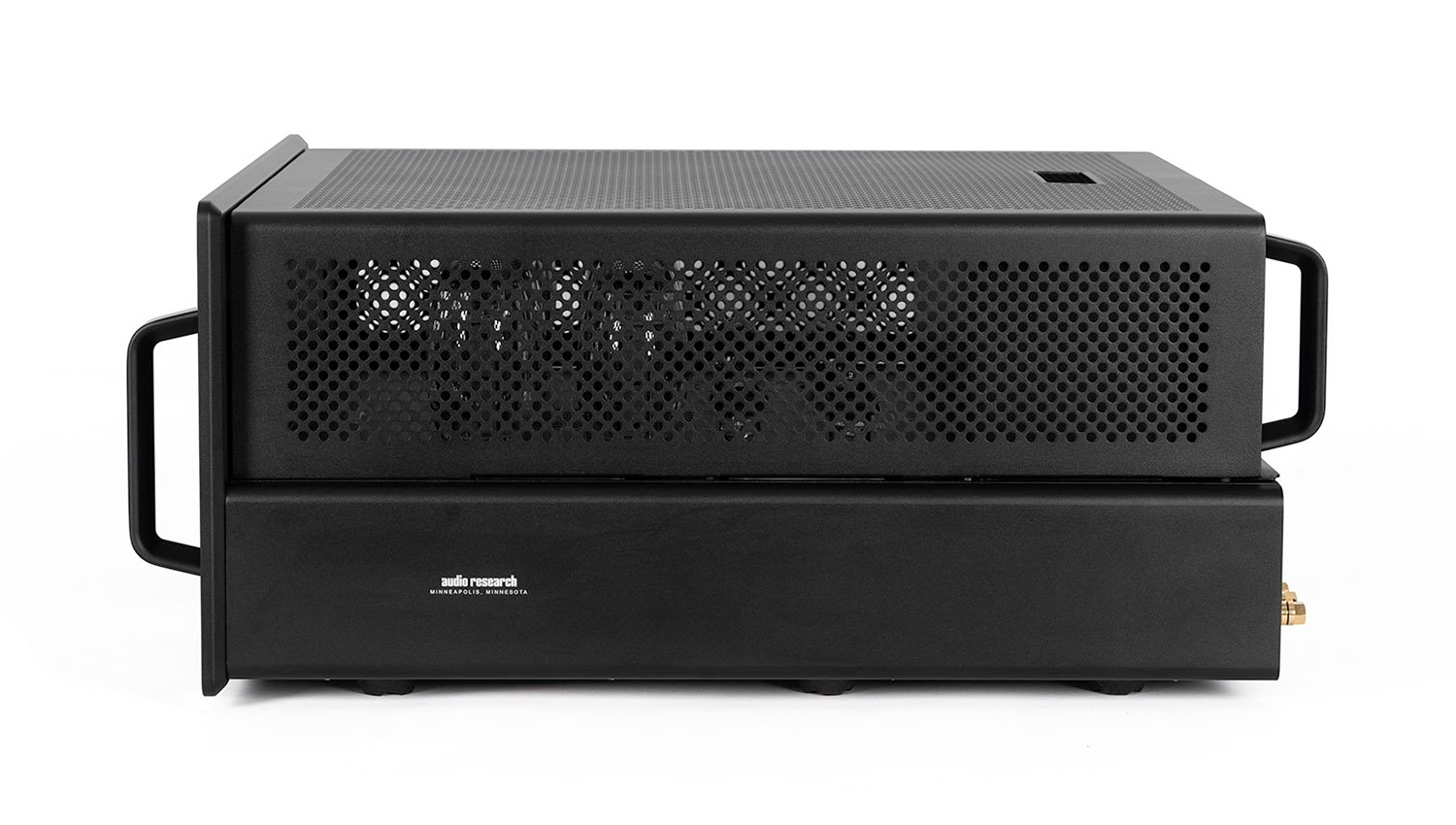 mặt bên Amply Audio Research Reference 160S màu đen