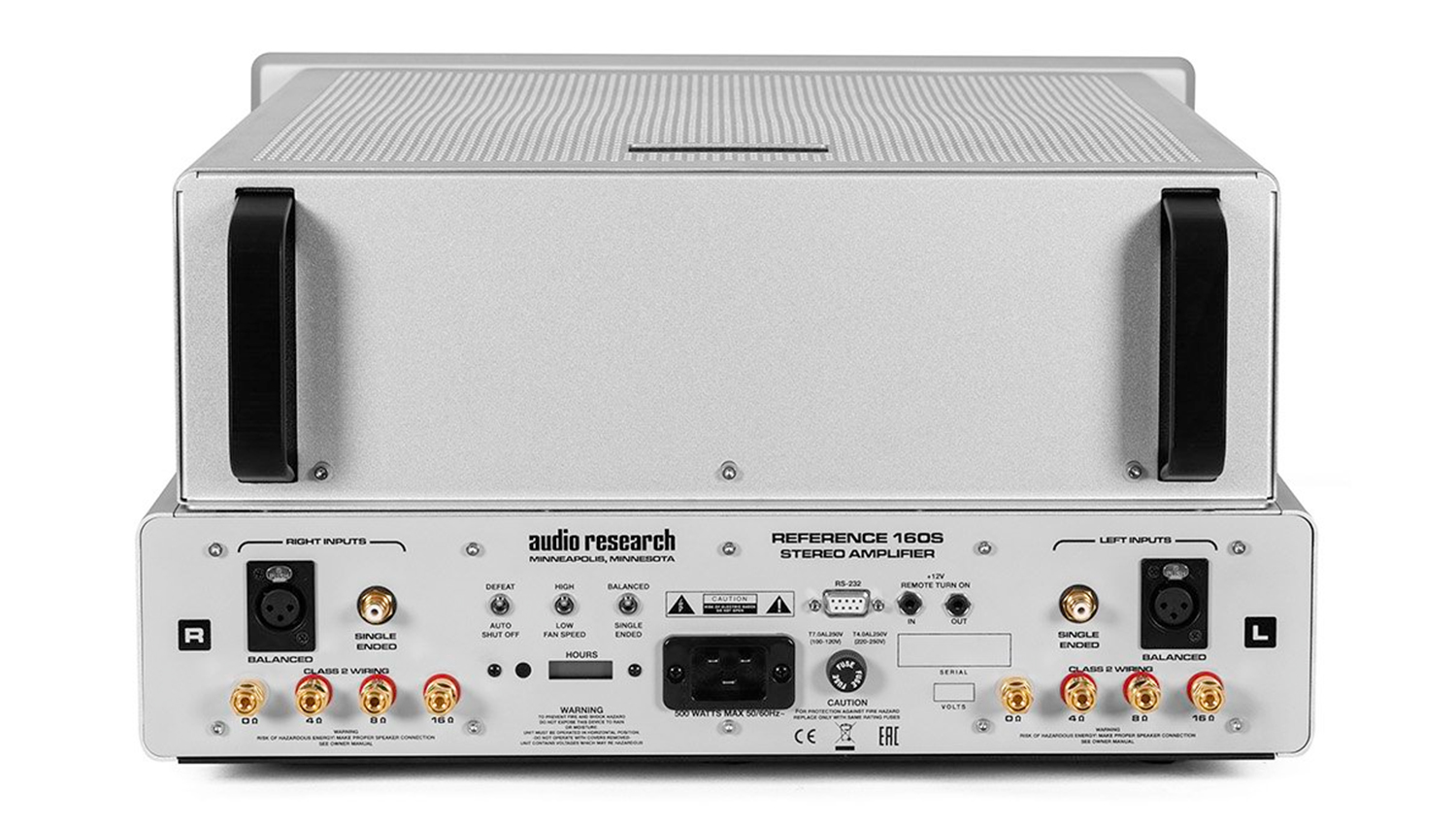 mặt sau Amply Audio Research Reference 160S