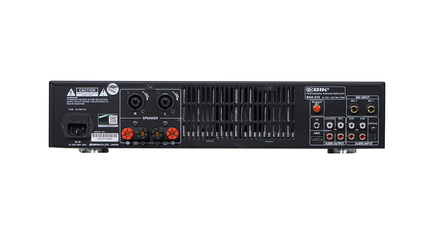 Amply Karaoke BIK BDA-X33