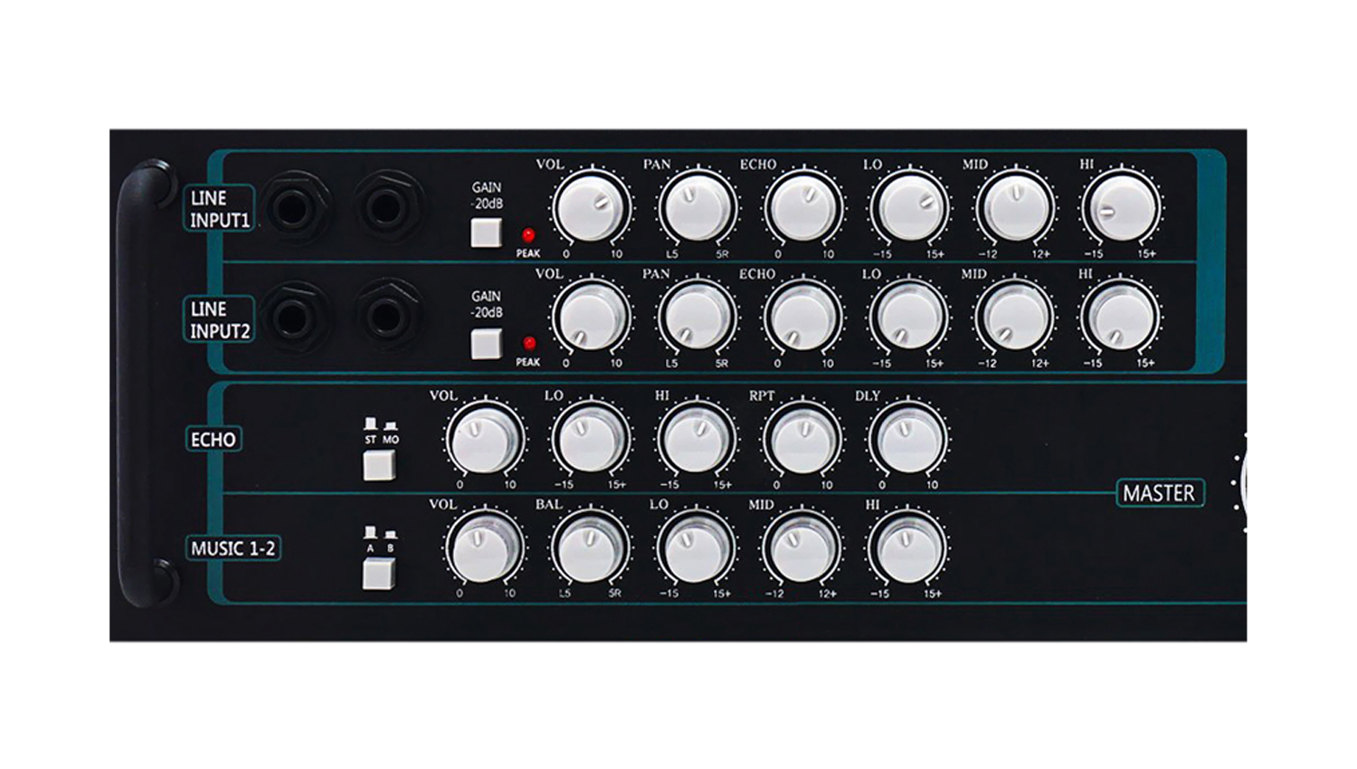 Amply karaoke Boston PA 7000II