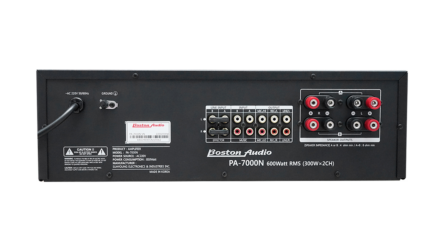 Amply karaoke Boston PA-7000N