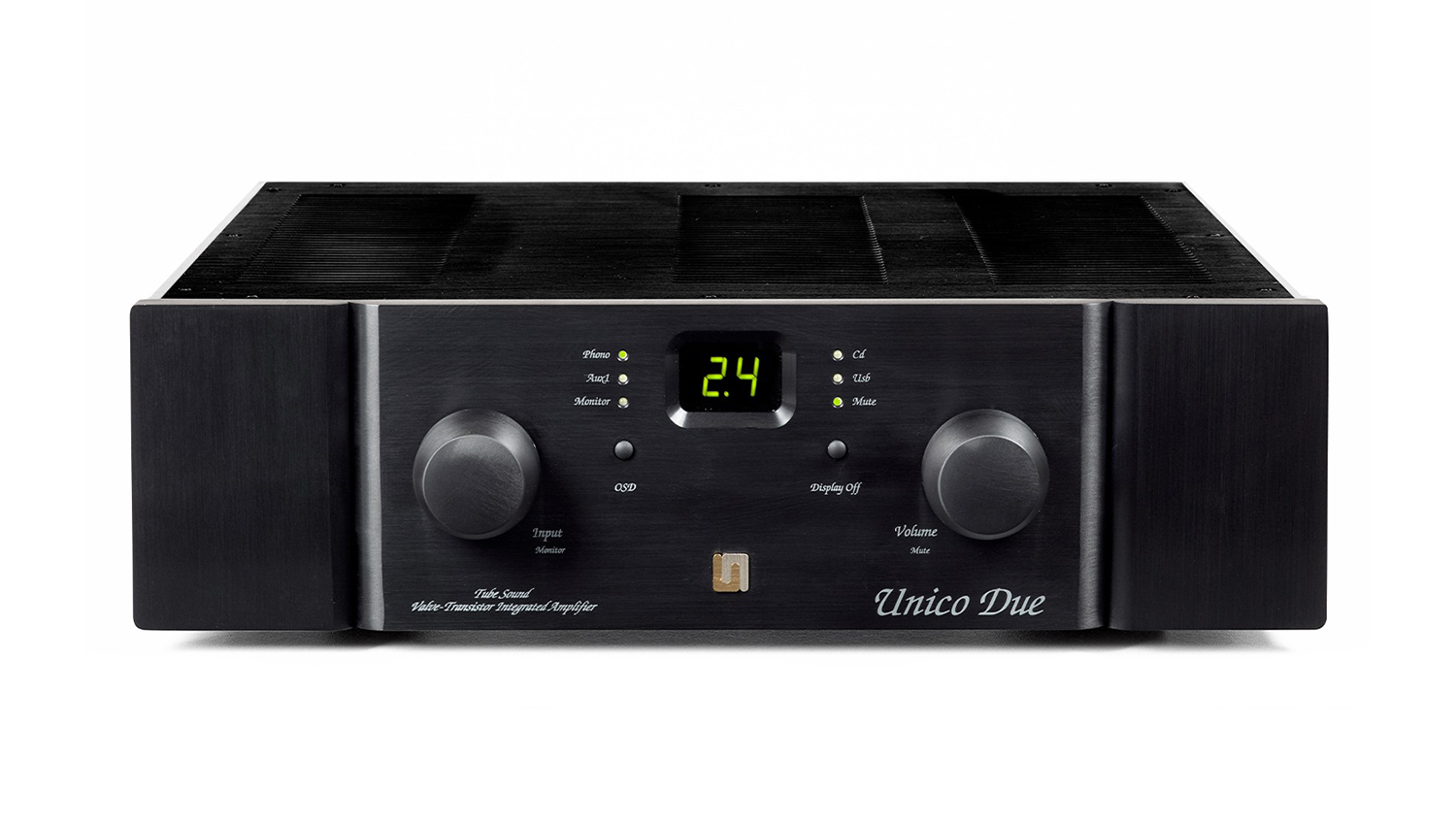 Amply đèn Unison Research Unico Due màu đen