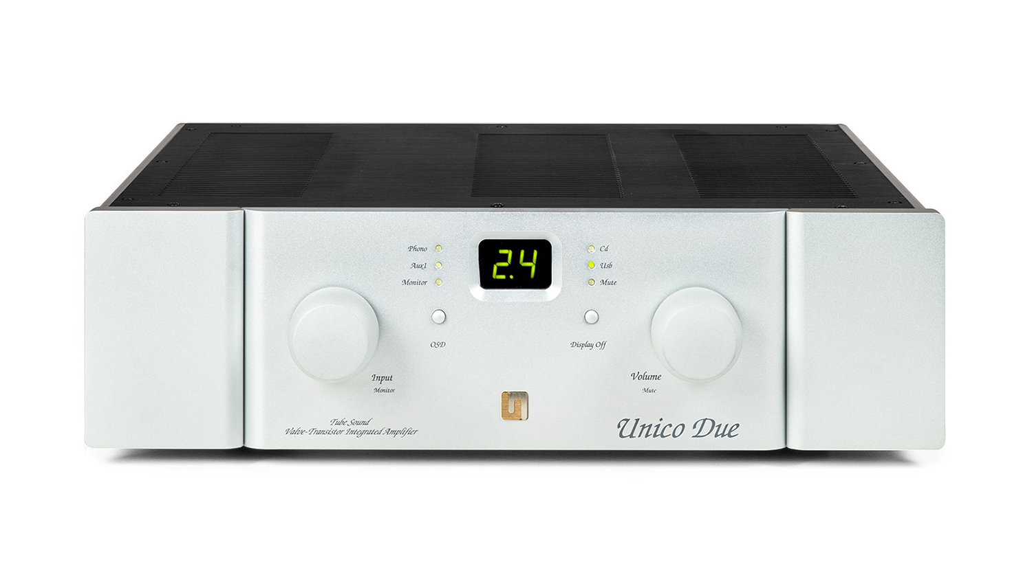 Amply đèn Unison Research Unico Due màu trắng