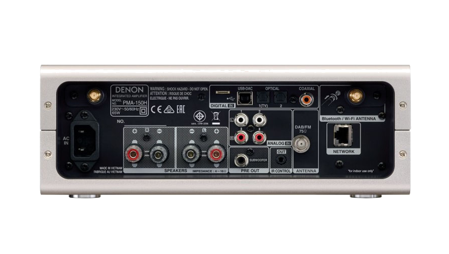 mặt sau Amply Denon PMA-150H