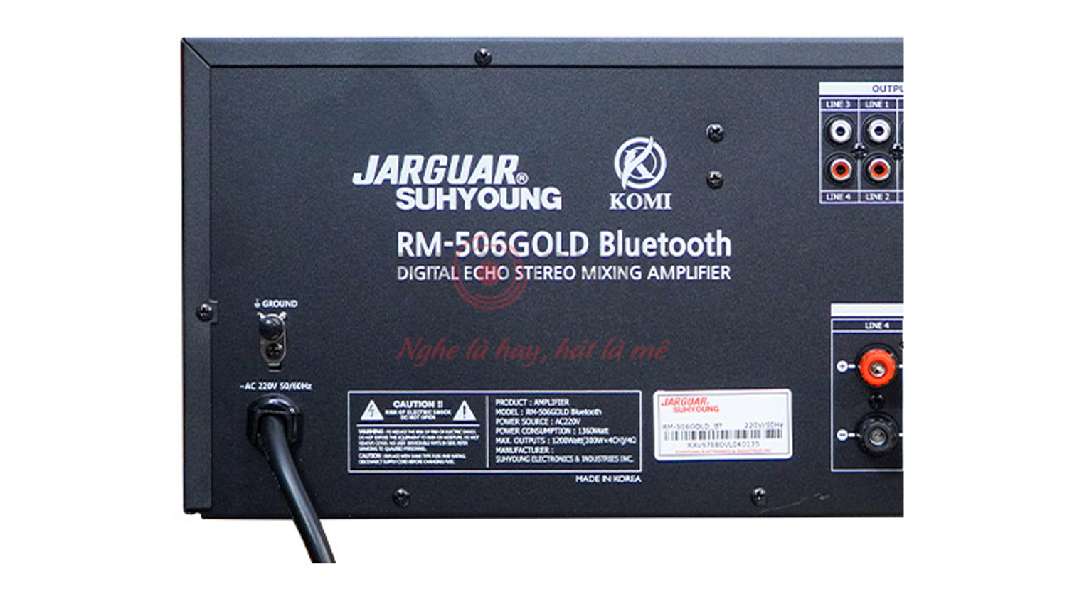 Amply Jarguar 506 Gold Bluetooth
