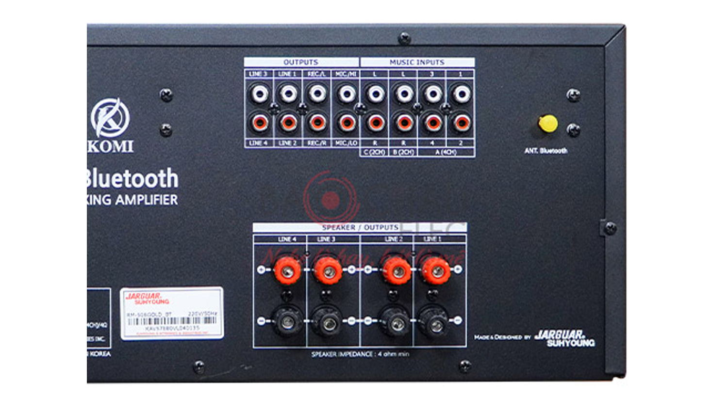 Amply Jarguar 506 Gold Bluetooth