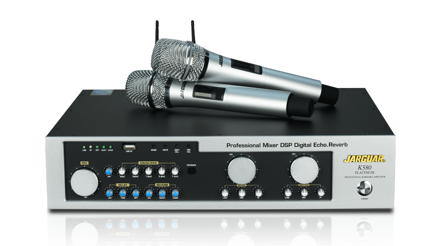 Amply Tích Hợp 3 In 1 Jarguar K580 Platinum