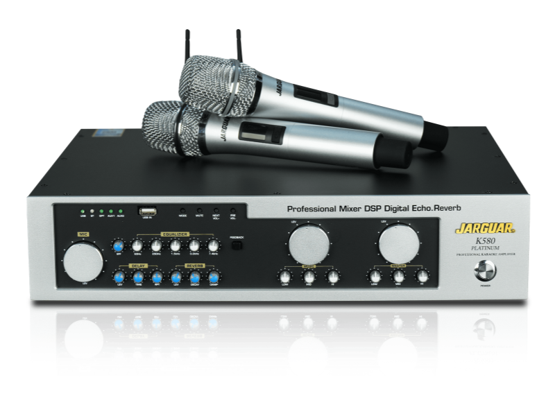 Amply T&iacute;ch Hợp 3 In 1 Jarguar K580 Platinum